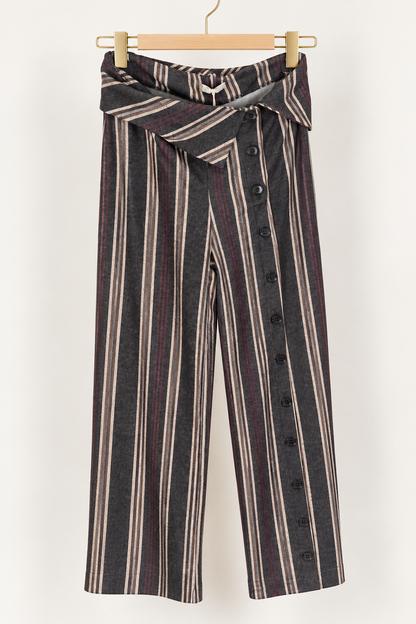 PANTALÓN PALAZZO ABOTONADO