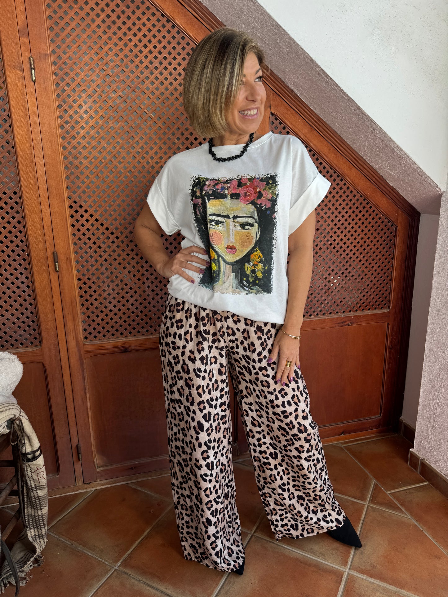 LEOPARD PANTS