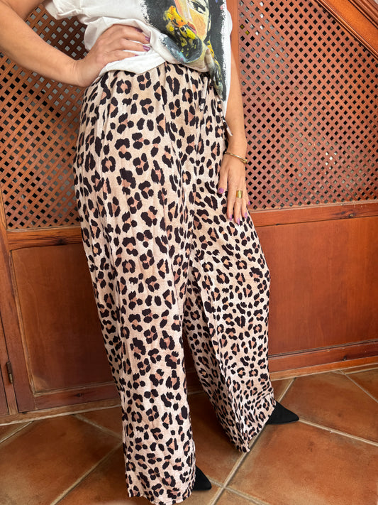 LEOPARD PANTS