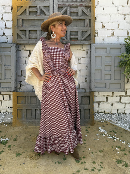 VESTIDO QUEIMADOR VICHY