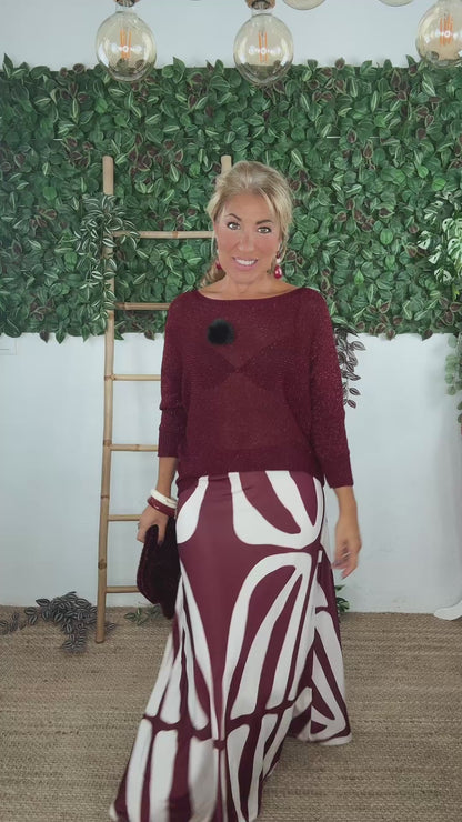 FALDA NIARA ESTAMPADA
