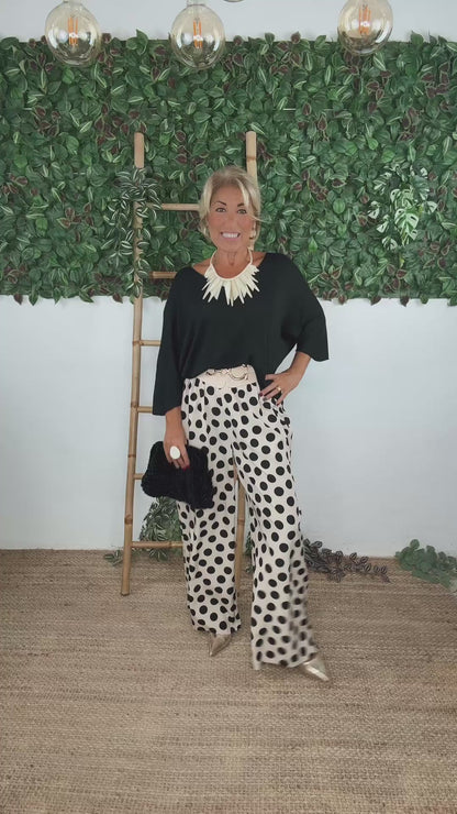 PANTALÓN BÁSICO LUNARES