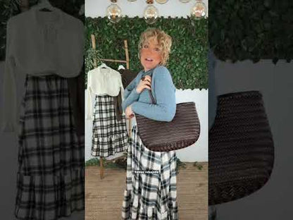 FALDA FRANELA CUADROS