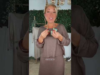 CONJUNTO VESTIDO PUNTO