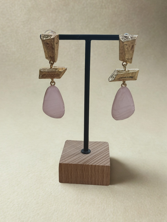 PENDIENTE LÁGRIMA IRREGULAR