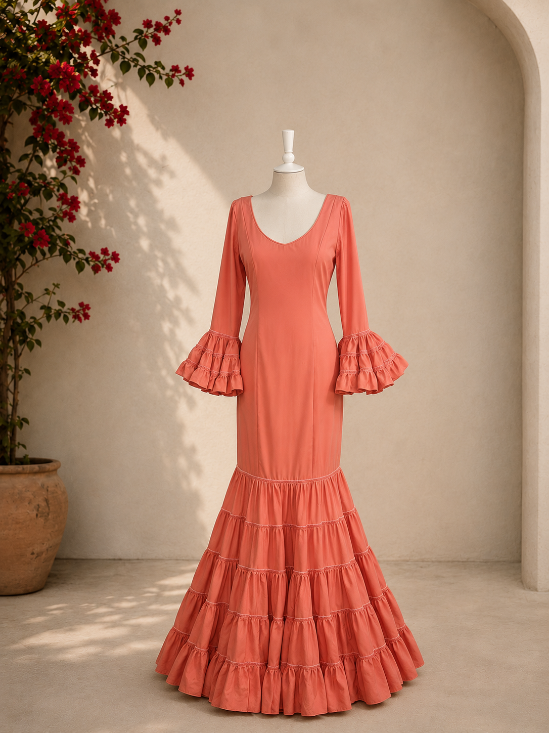 TRAJE CANASTERO LISO