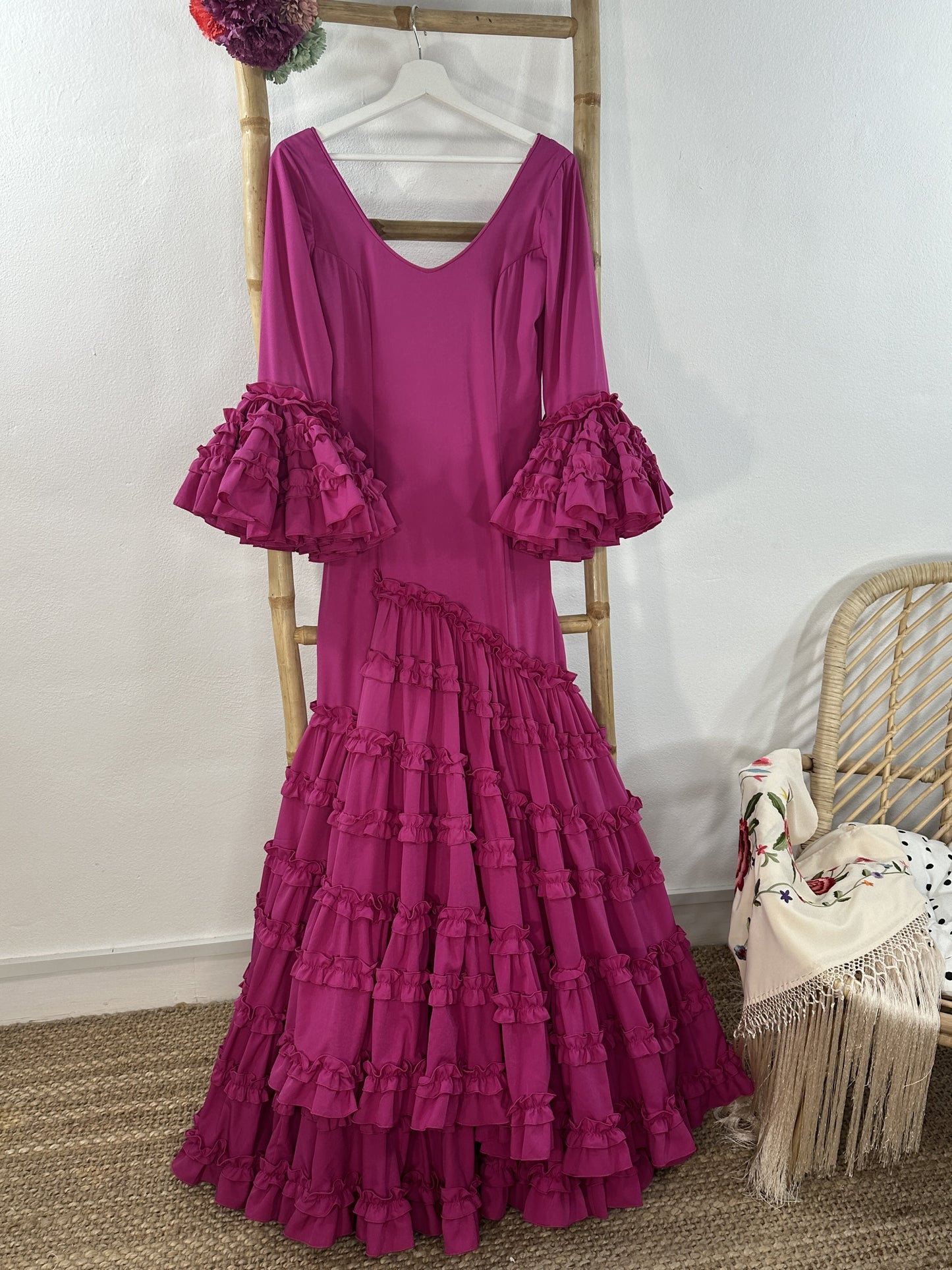 FLAMENCO DRESS TRIANA BUGANVILLA