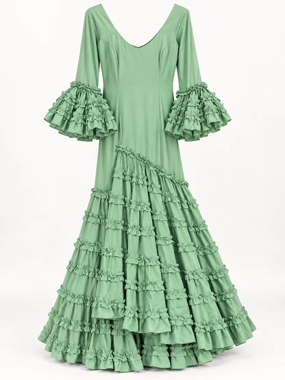TRAJE DE FLAMENCA TRIANA