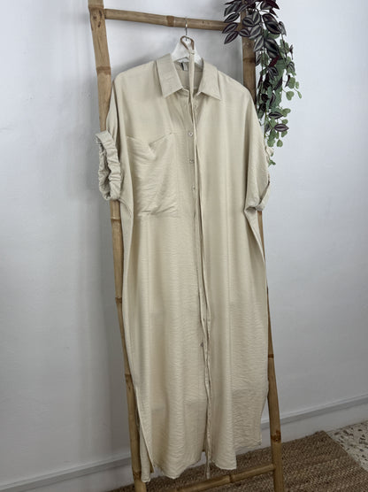 VESTIDO CAMISERO GOMA
