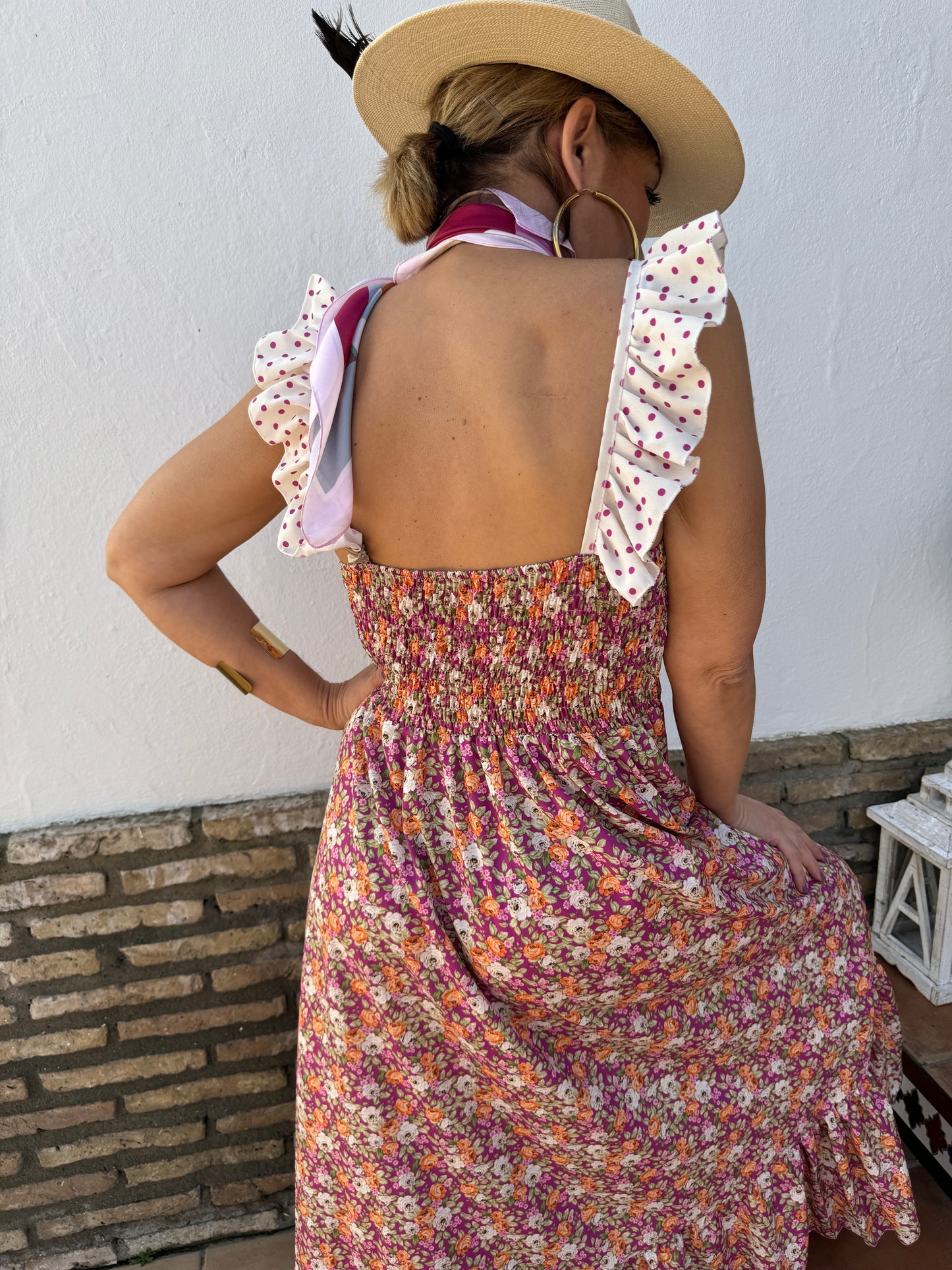 VESTIDO QUEIMA DE FLORES