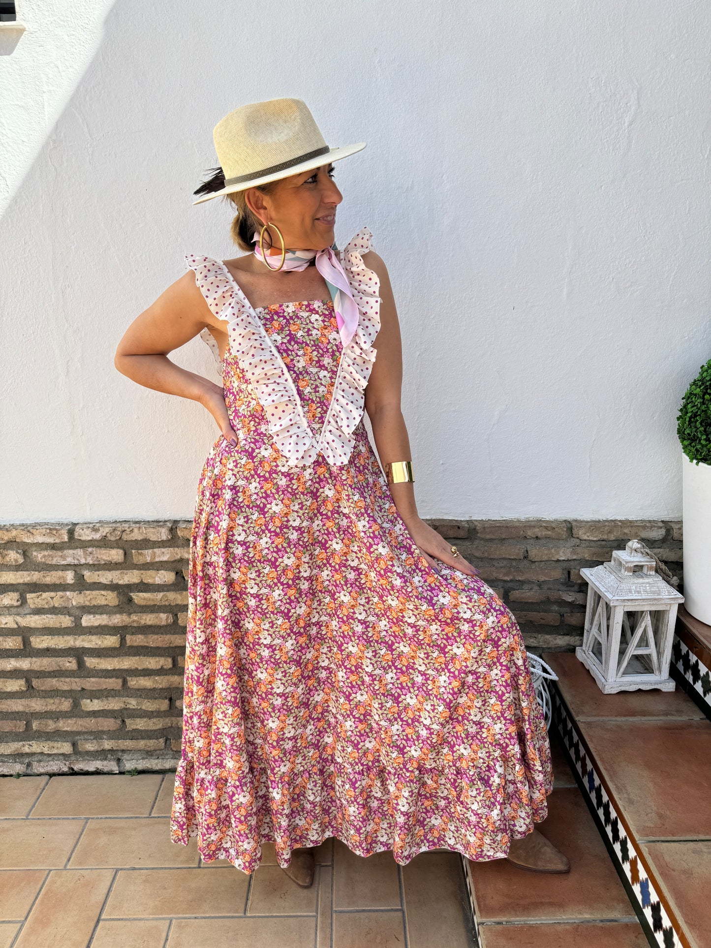 VESTIDO QUEIMA DE FLORES